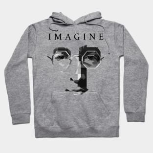 John Lennon Imagine Face Hoodie